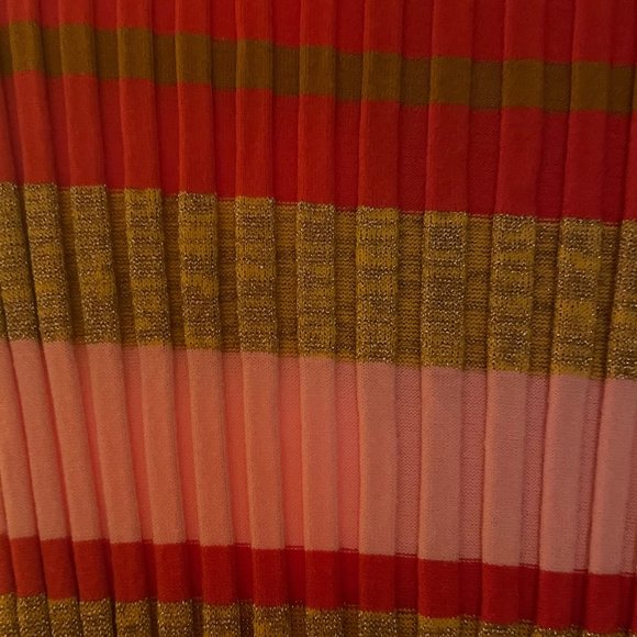 Stine Goya Jeanne Metallic Striped Midi Dress - Picture 7 of 11